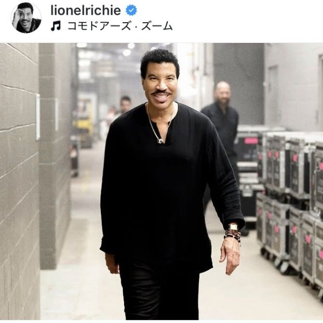 ライオネル・リッチーのインスタグラム＠lionelrichieより