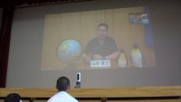 遠い南極を身近に感じよう　中学校で昭和基地と衛星回線を結んだ特別授業　岡山・新見市
