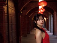 稲場愛香の新作写真集の先行カット（撮影：中山雅文）