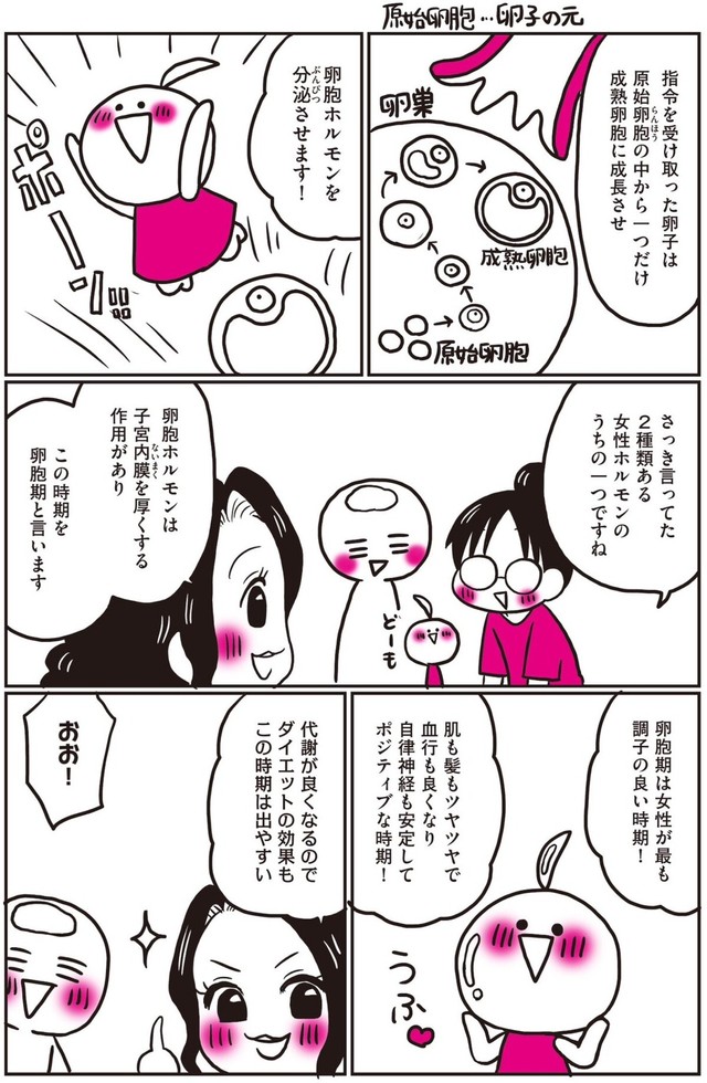 【漫画】『生理前に起こる不調のこと、産婦人科医の先生に全部聞いてみた！』24（なおたろーさん提供）