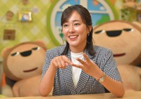 前田春香アナウンサー（撮影・出月俊成）