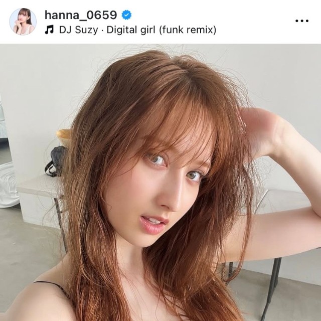 仙北谷ハンナ インスタグラム(@hanna_0659)より