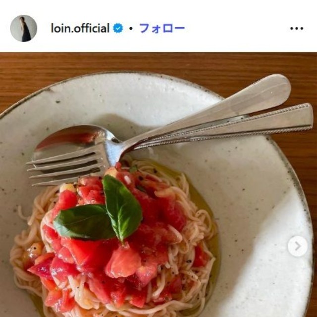 井川遥のインスタグラム@loin.officialより