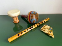 異国情緒溢れる楽器たち（ゆかりんさん提供）