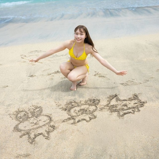 川越紗彩 デジタル写真集「なんとかなるかも」（C）KADOKAWA　PHOTO／田中智久