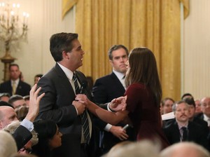 米ＣＮＮがトランプ政権を提訴、記者の入庁許可証の返還要求