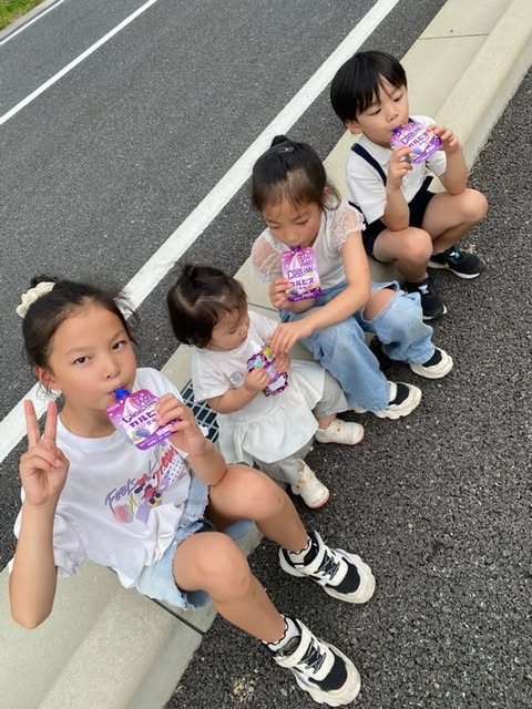 みんなでアイス♡嬉しいね！（提供：＠miu__yoshidaさん）