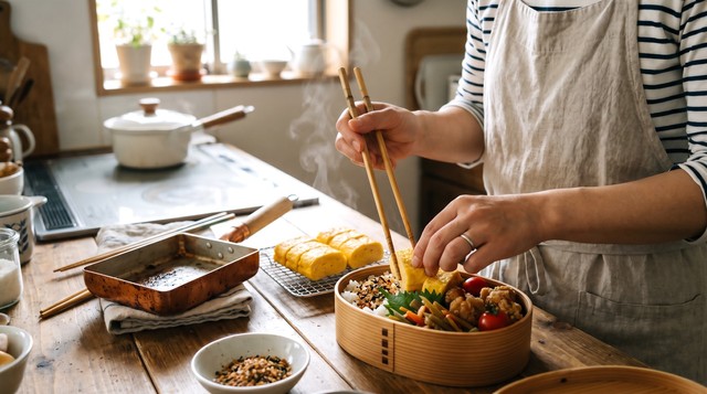 毎朝のお弁当作りは大変※画像はイメージです（choro/stock.adobe.com）