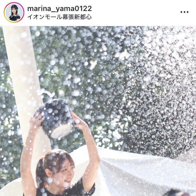 山口満里奈インスタグラム＠marina_yama0122より