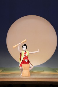 南座「顔見世」の『玉兎』尾上菊之助