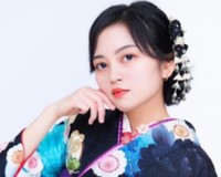 着物着用の1枚／長嶺姉妹さん（@sakahika）提供