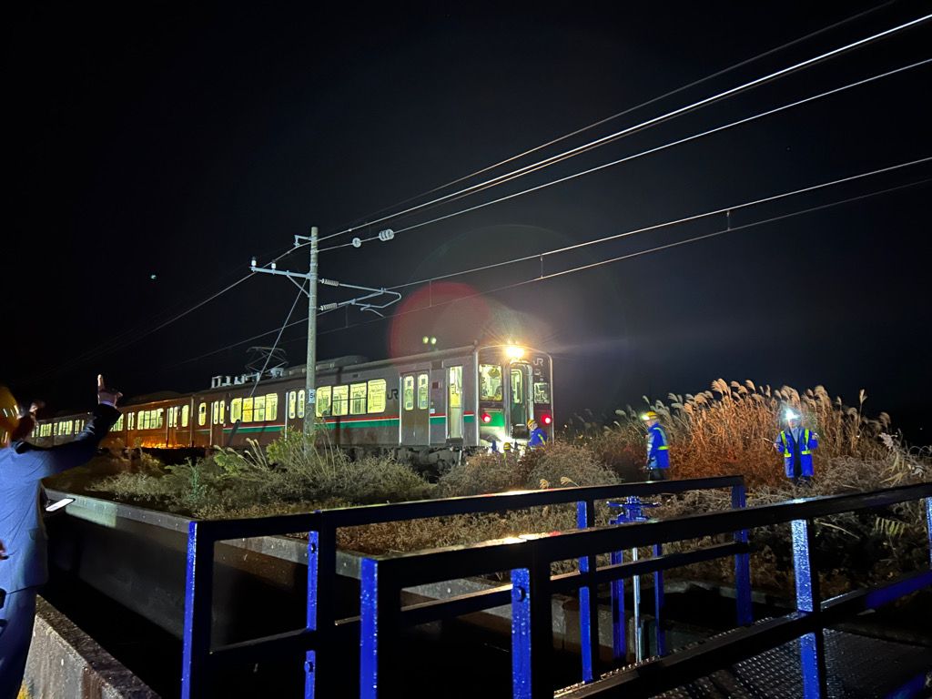 【続報】踏切事故から4時間　ＪＲ常磐線午後8時41分に運転再開