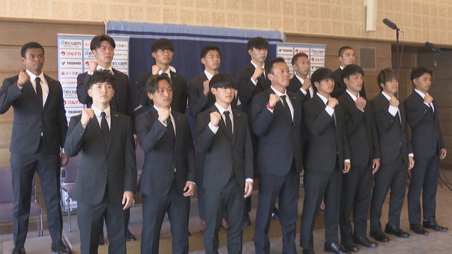 J3カマタマーレ讃岐が新シーズンへ意気込み　“若い力”が加入「戦う集団」として昇格目指す