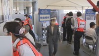 JR高松駅に設置された抗原検査場