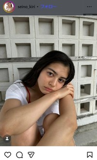 清埜きりのインスタグラム＠seino_kiriより