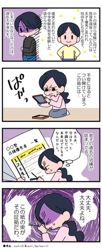 受験浪人の息子、親はかつての優秀な成績記録にすがってしまう…