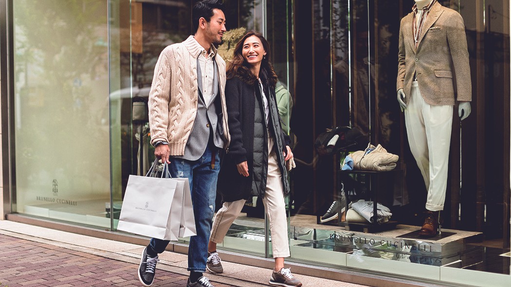 ブルネロ クチネリ銀座店 銀座にいながらソロメオ村への 贅沢な旅を