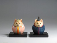 柴犬のお雛様（画像提供：仏屋さかい）