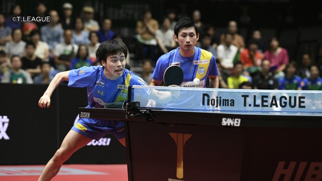 岡山リベッツが昨シーズン王者の東京と対戦　世界5位の張本破るも、一歩及ばず