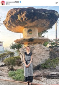 スザンヌさんの公式インスタグラムから