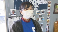 南三陸町へ支援を続けている／上一枝さん