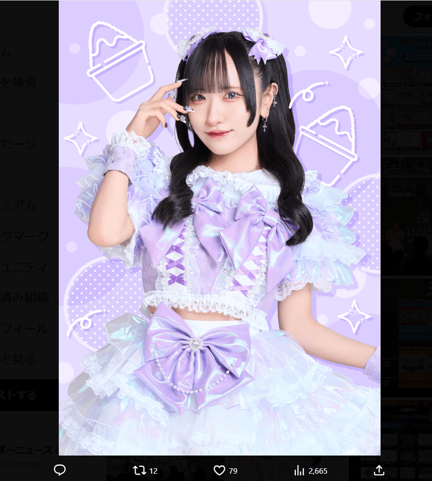 テンシメシ໒꒱の公式X（@tenshimeshi）より