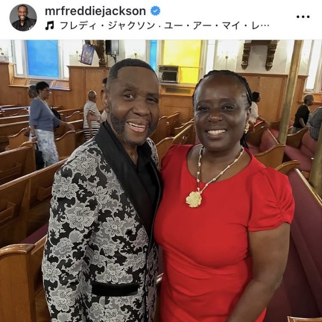 フレディ・ジャクソンさんのインスタグラム＠mrfreddiejacksonより