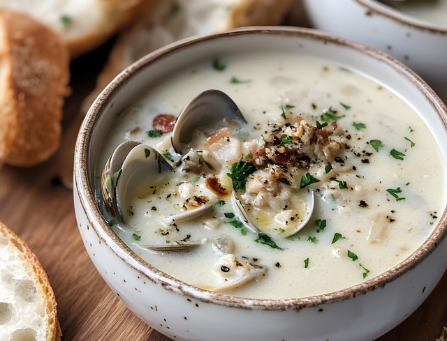 残った「ポテトサラダ」が、クラムチャウダーに大変身！※画像はイメージです（StudioFF/stock.adobe.com）