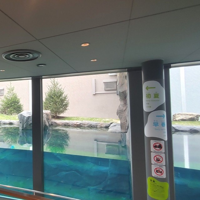 展示スペースは２カ所あります