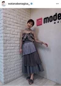 渡邊渚アナウンサーのインスタグラム＠watanabenagisa_より