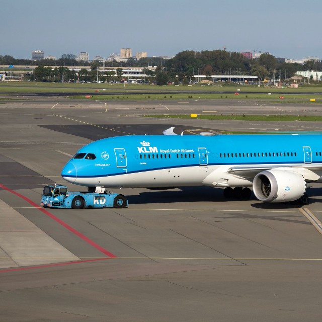 KLMオランダ航空の機体　※写真はイメージです（kamilpetran/stock.adobe.com）