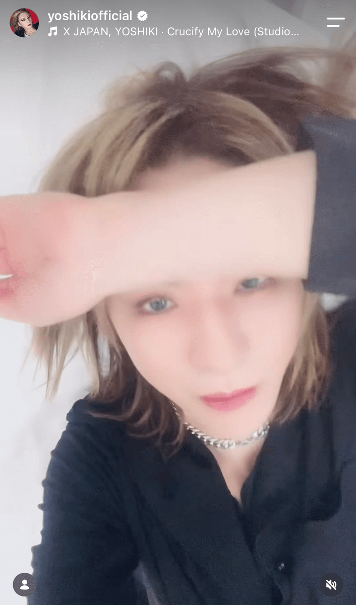 YOSHIKI (@yoshikiofficial)さんのインスタグラムより