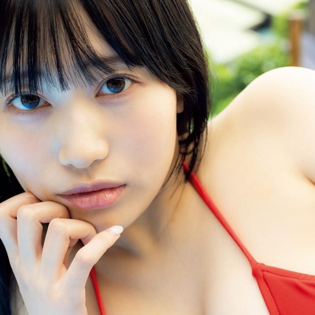 「FLASH」（26年8月25日発売号）に登場した旭萌花ⓒ光文社／週刊FLASH（写真・西村康）