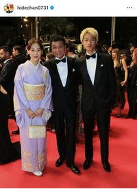 中山秀征（@hidechan0731）さんのインスタグラムより