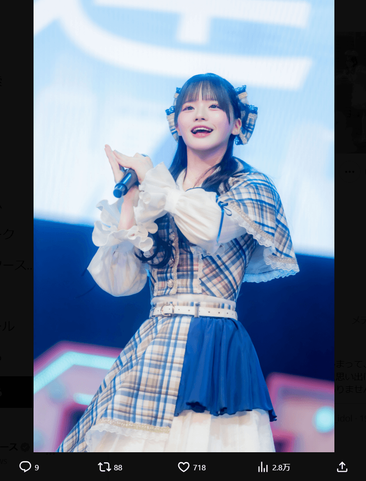 ラストシーンの公式X（@LASTSCENE_idol）より