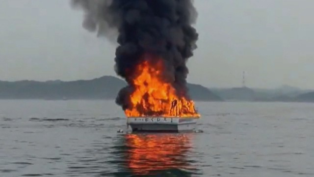 視聴者提供　16日夕方