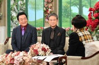 「徹子の部屋」に出演する（左から）高橋英樹、船越英一郎、黒柳徹子＝テレビ朝日提供