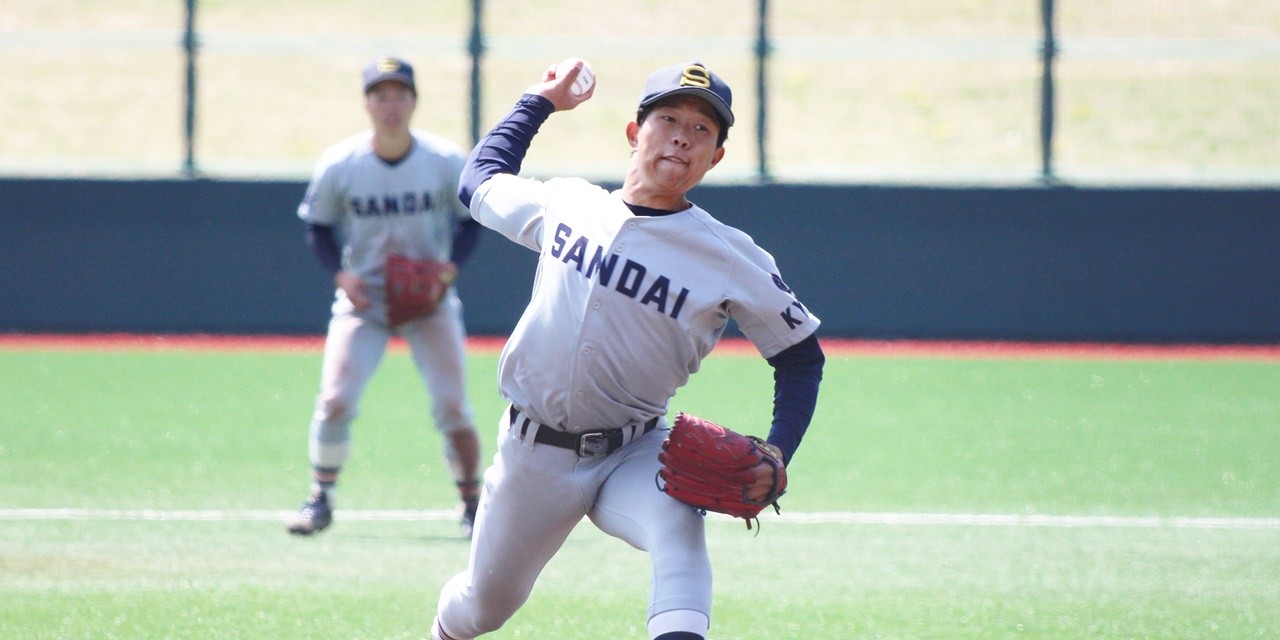 Baseball Naoya Yamaguchi, Kyoto Sangyo University The back of
