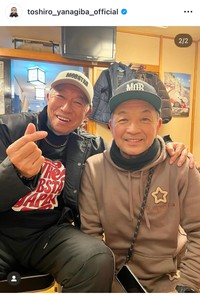 柳葉敏郎のインスタグラム＠toshiro_yanagiba_officialより