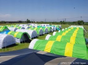 ペット同行避難者にユニットハウスなど提供　熊本地震