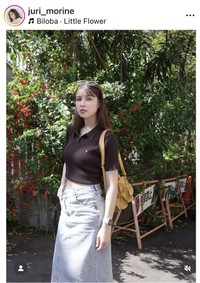 森音朱里のインスタグラム＠juri_morineより