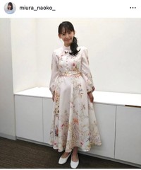 三浦奈保子インスタグラム＠miura_naoko_より