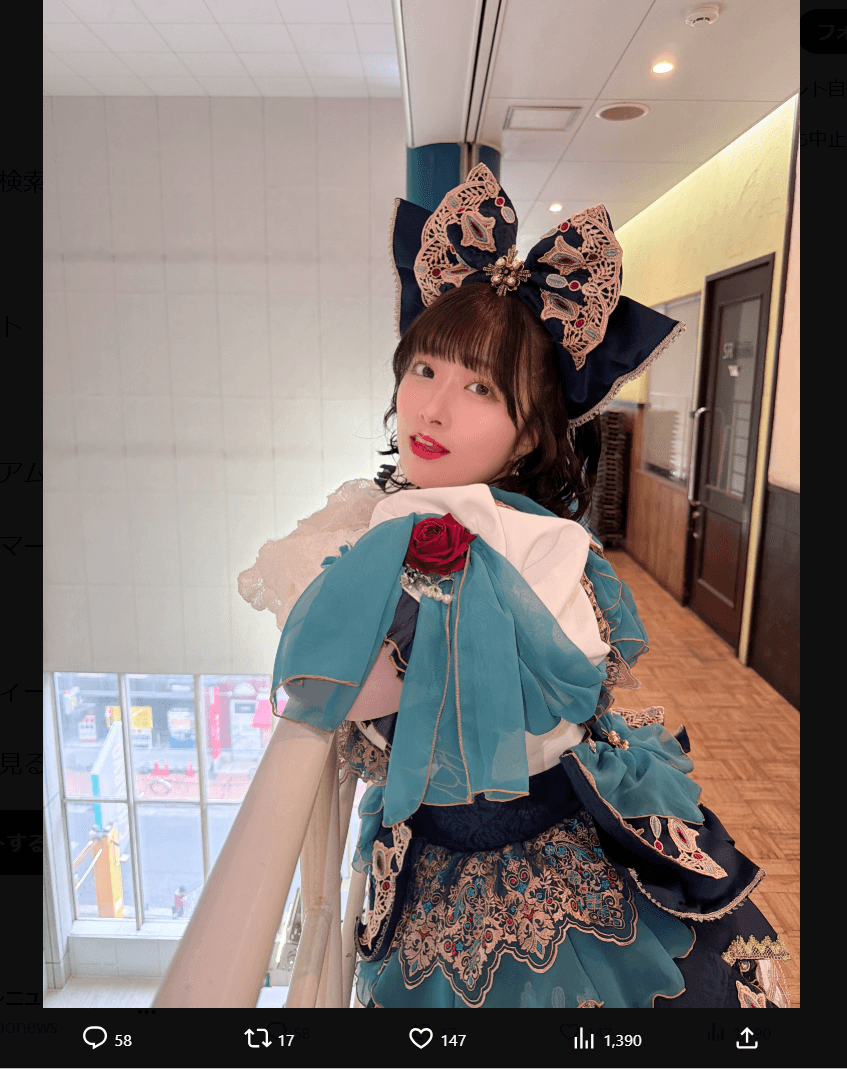 新穂純麗のX（@niibo_sumire）より