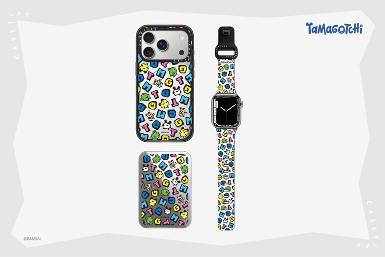 5/29発売【たまごっち×CASETiFY】限定たまごっちや“育てる気分”の
