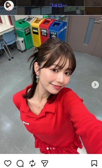 冴木柚葉のインスタグラム＠yuzuha_saekiより