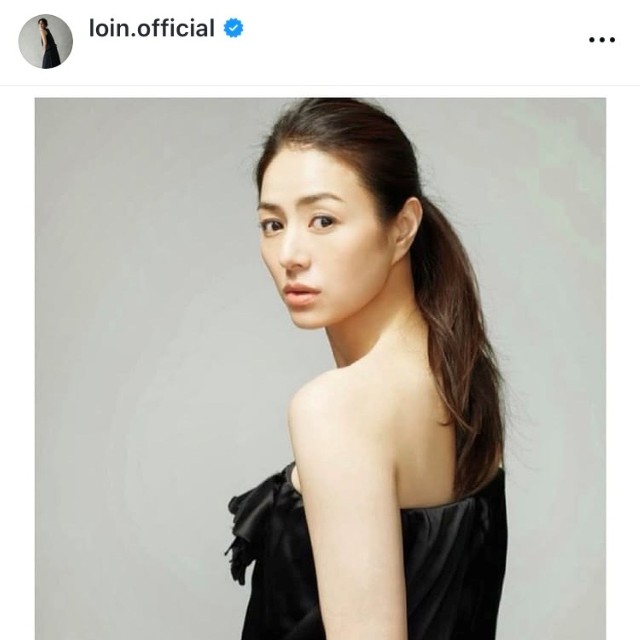 井川遥インスタグラム(@loin.official)より