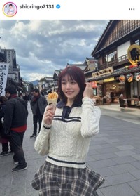 仲根詩織インスタグラム(＠shioringo7131)より