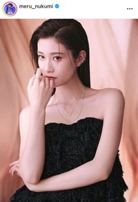 生見愛瑠インスタグラム(@meru_nukumi)より
