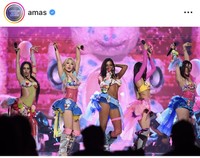 アメリカン・ミュージック・アワードのインスタグラム＠amasより
