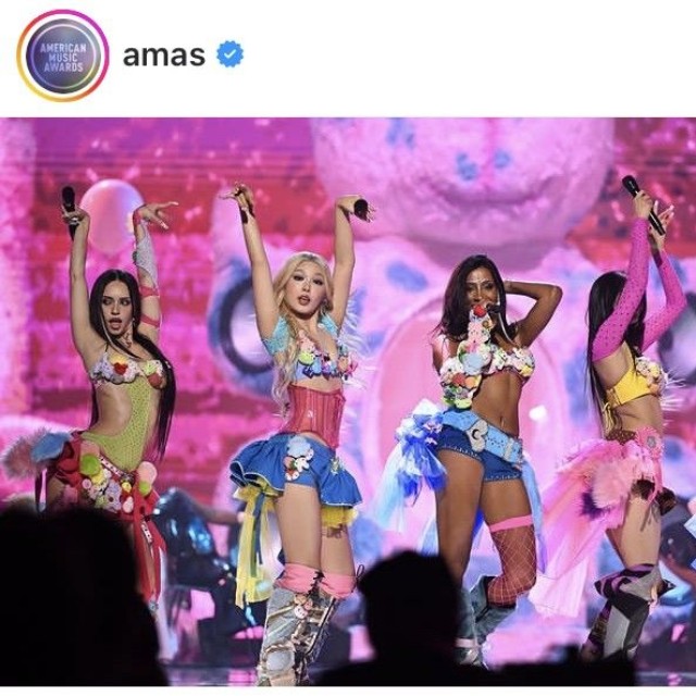 アメリカン・ミュージック・アワードのインスタグラム＠amasより